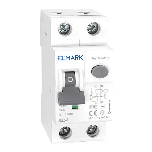 ELECTROMAGNETIC RCBO JEL5A 6kA 2P 32A/30mA
