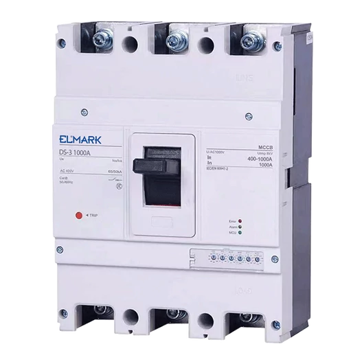 MCCB DS-3E 1000A ELECTR. ADJ. RANGE 3P 400-1000A