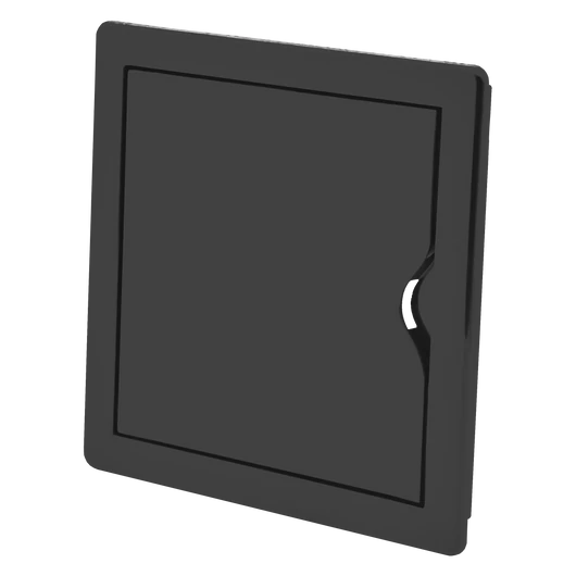 EL-814A PVC ACCESS DOOR 10/10 85x85MM, GRAPHITE