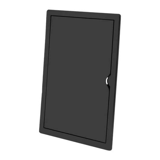 EL-806A PVC ACCESS DOOR 20/30 285x185MM, GRAPHITE