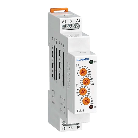 ELR-6 ASYMMETRIC RELAY 12-240V AC/DC 2ХSPDT 2x16A