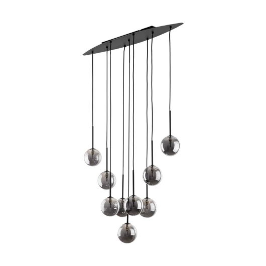 TK Lighting Chandelier ESTERA 6148 9xG9 black