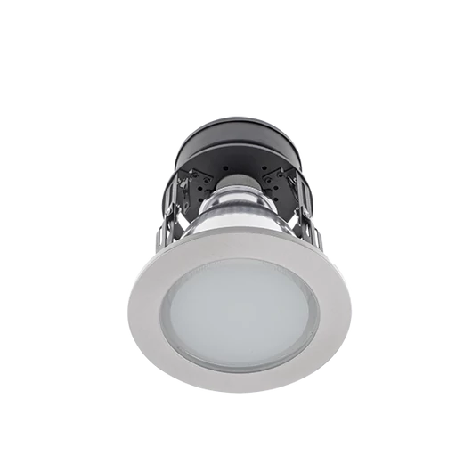 LED SPOTVILÁGÍTÁS GL120/4 + 1XLED IZZÓ 9W 2700K SZATÉN NIKKEL