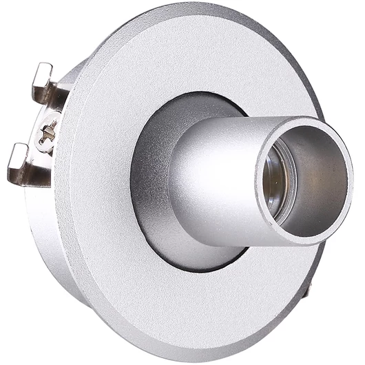 EL-CF03 LED CABINET LIGHT 12V/1W 4000K D39MM, SI.