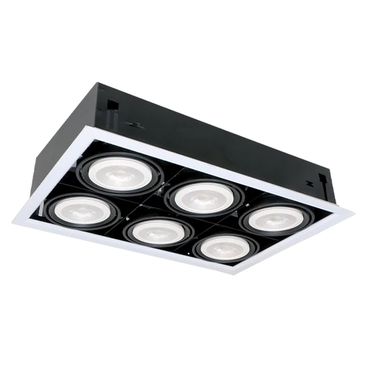 QUAD6 PAR30 6ХE27 WHITE