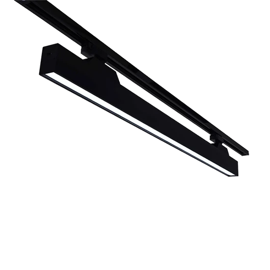 SÍNES LÁMPATEST T30 2-LINES 24W 30&amp;degCCT FEKETE