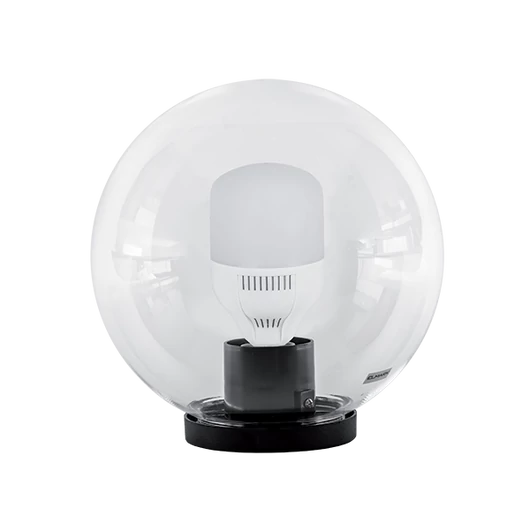 LED KERTI VILÁGÍTÓTEST GÖMB ALAKÚ, LÁMPÁVAL PMMA CLEAR 400 40W E27 230V 4000-4300K