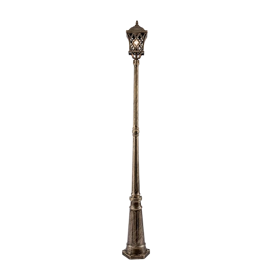 JOSH LANTERN STAND 1XE27 ANTIQUE BRASS H2000