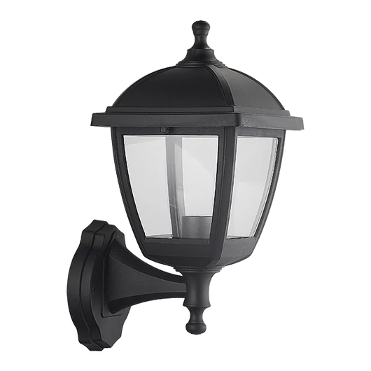 PAUL LANTERN UPWARD 1XE27 BLACK IP44