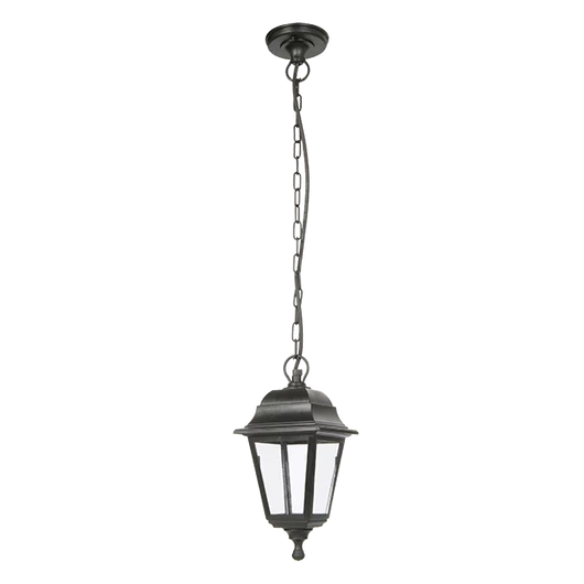 KEVIN LANTERN HANGING 1XE27 BLACK IP44