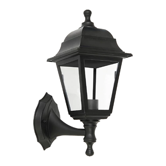 KEVIN LANTERN UPWARD 1XE27 BLACK IP44