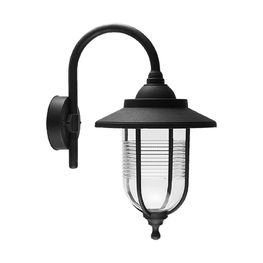JEREMY LANTERN DOWN 1XE27 BLACK IP44