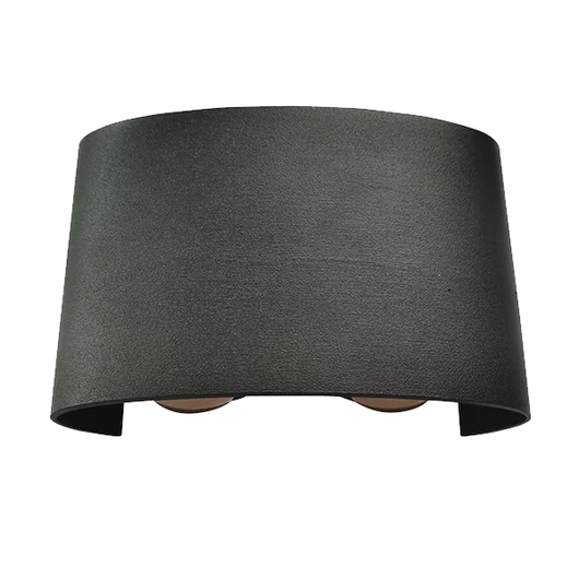 LED WALL LAMP 4X1W 4000K IP54 BLACK