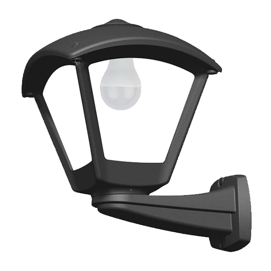 DARIO 250 GARDEN WALL LAMP 1XE27 IP55 BLACK