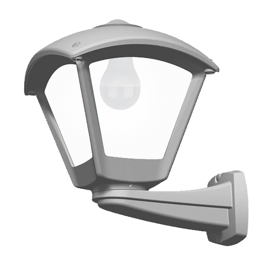 DARIO 250 GARDEN WALL LAMP 1XE27 IP55 GREY