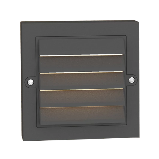 GRF304 LED FACADE FIXTURE 6W 4000K IP65 BLACK
