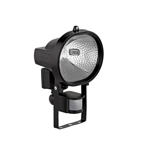 HVO500S/B HALOGÉN FÉNYVETŐ MOZGÁSÉRZÉKELŐVEL 500W FEKETE