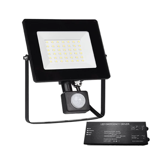 STELLAR HELIOS LED REFLEKTOR 30W SZENZOROS+SÜRGŐSSÉGI KÉSZLETTEL