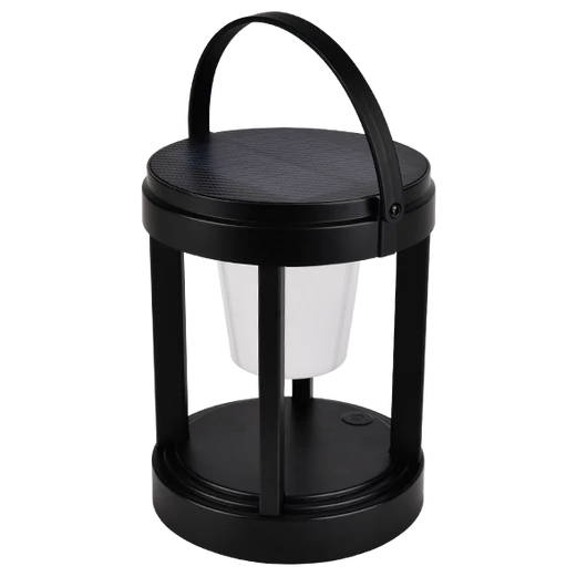 SOLAR LAWN LAMP 3W IP44, BLACK