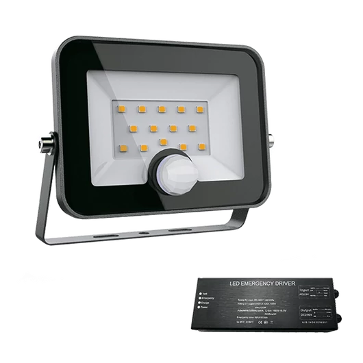 VEGA SLIM SMD LED REFLEKTOR 30W SZENZOROS+SÜRGŐSSÉGI KÉSZLETTEL