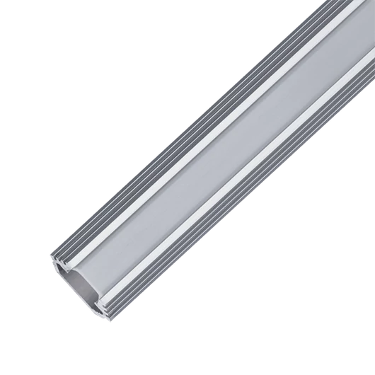 ELM9012/2 ALUMINIUM PROFIL LED SZALAGHOZ, MATT TAKARÓPROFIL, FELÜLETRE SZERELHETŐ 1 M