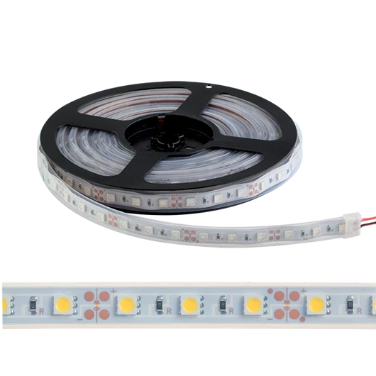 LED SZALAG LED300 5050 12V DC IP65 60PCS/1M ZÖLD