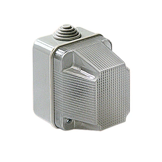 EC320 SURFACE WARNING LIGHT IP55 TRANSPARENT