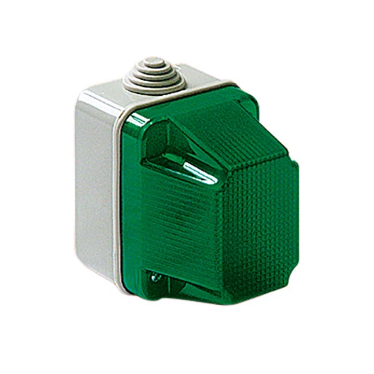 EC320 SURFACE WARNING LIGHT IP55 GREEN