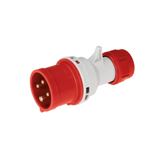 EC690 STRAIGHT PLUG 16A IP44 3P+N+E 346-415V