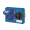 EC690 HOR. PANEL SOCKET 2P+E 16A WITH SWITCH IP44