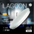 Kép 2/2 - Lagoon 16 W-os natúr fehér mennyezeti lámpa IP44-es védettségű