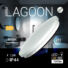 Kép 2/2 - Lagoon 12 W-os natúr fehér mennyezeti lámpa IP44-es védettségű