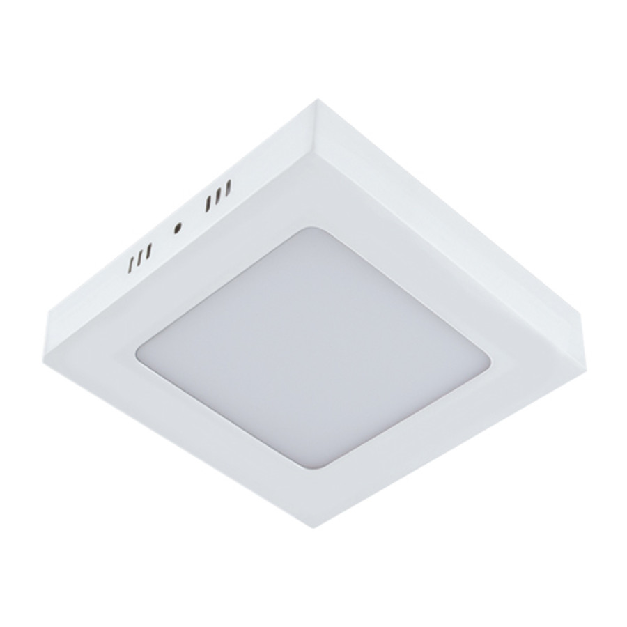 Image of Martin 6 W-os falon kívüli fehér színű négyzet LED-es mennyezetlámpa