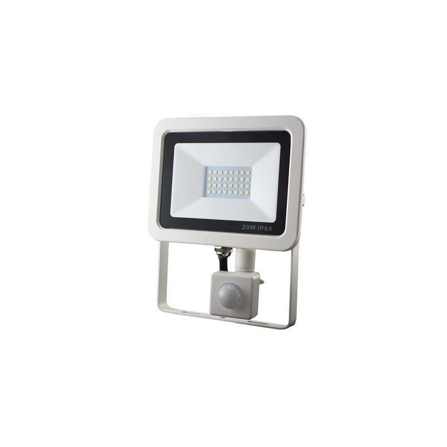 LED slim reflektor 20W mozgásérzékelővel 6300K