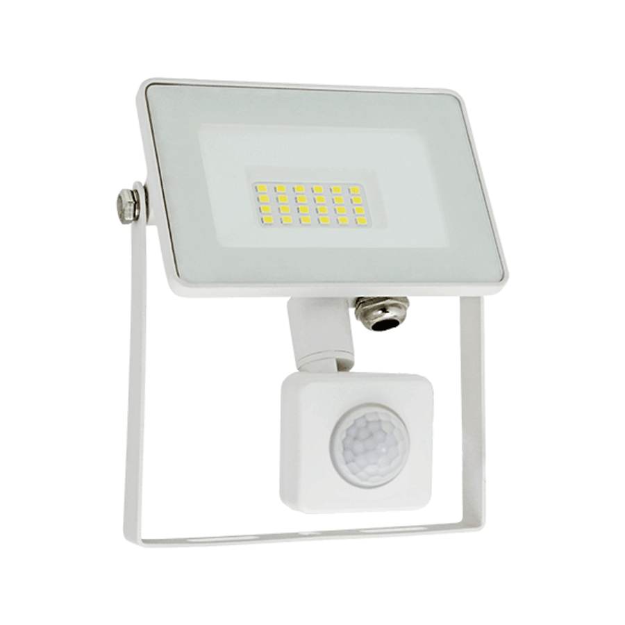Image of VEGA20 LED kültéri relektor mozgásérzékelővel 20W, fehér
