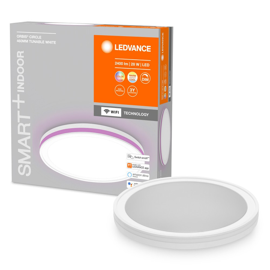 Image of LED SMART+ WIFI RGBW mennyezeti lámpa 28W RGBW