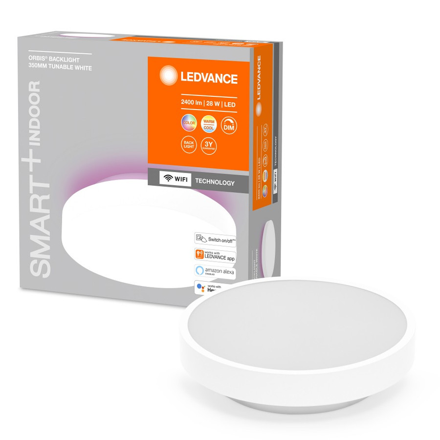 Image of LED SMART+ WIFI RGBW mennyezeti lámpa 28W fehér