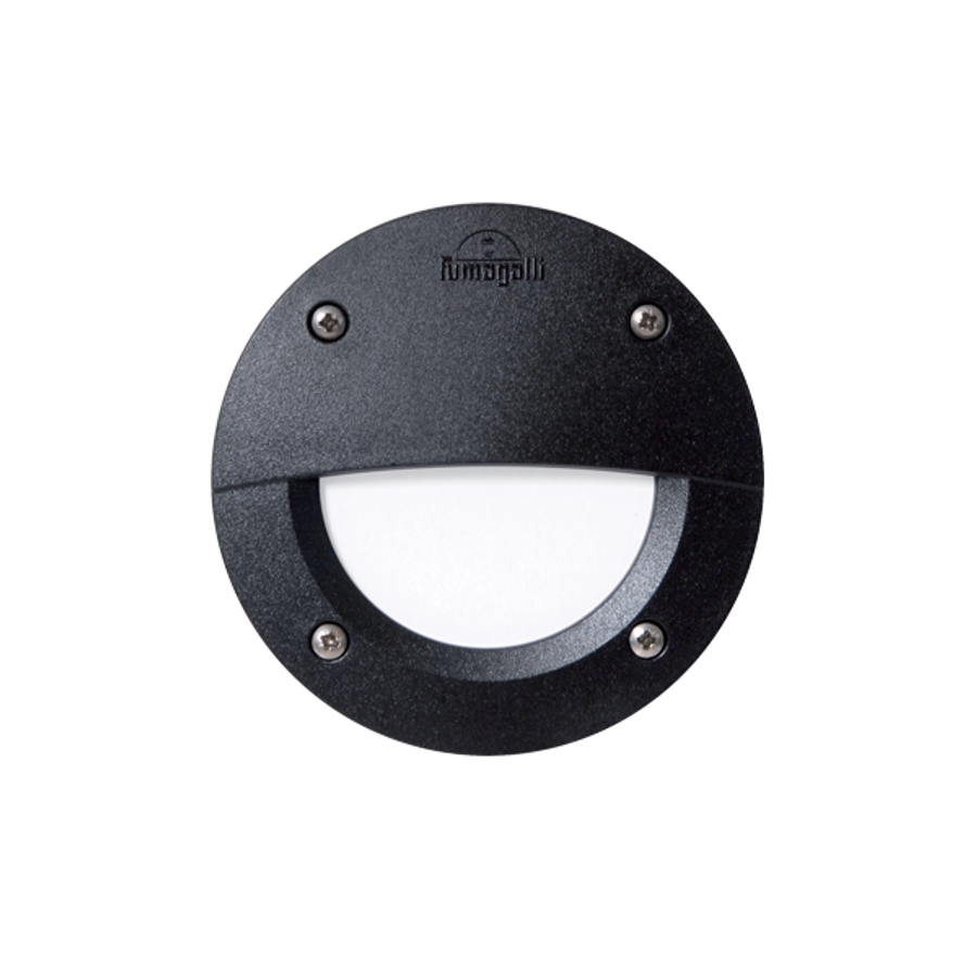 Image of LETI 100EL kültéri LED süllyesztett fali lámpa 3W fekete