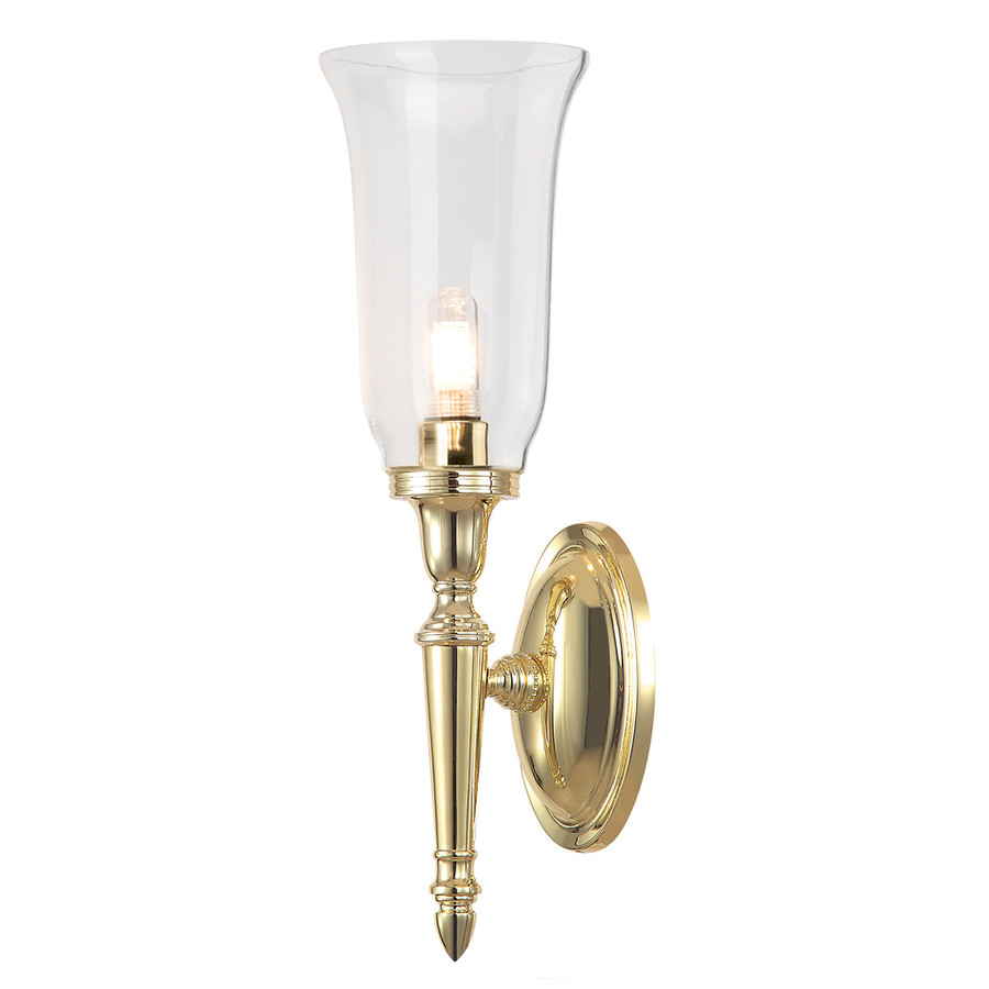 Image of ELSTEAD Bathroom Dryden2 csiszolt bronz fali lámpa