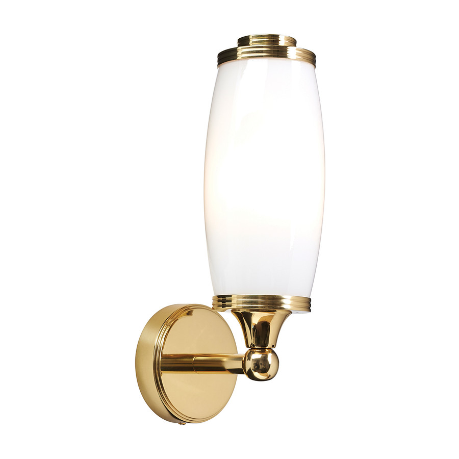 Image of ELSTEAD Bathroom Eliot Single fali lámpa csiszolt bronz