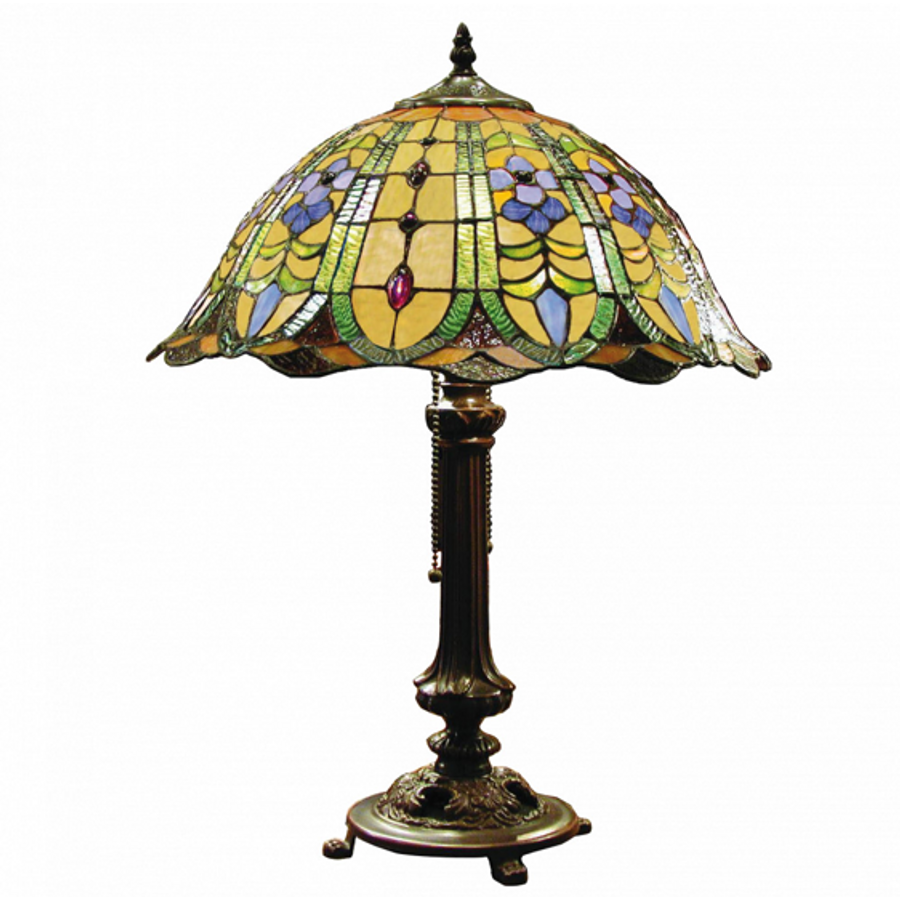 Image of Filamentled Papple Tiffany asztali lámpa