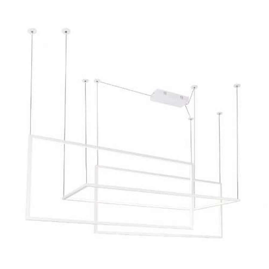 Image of GEOMETRIC függeszték fehér LED