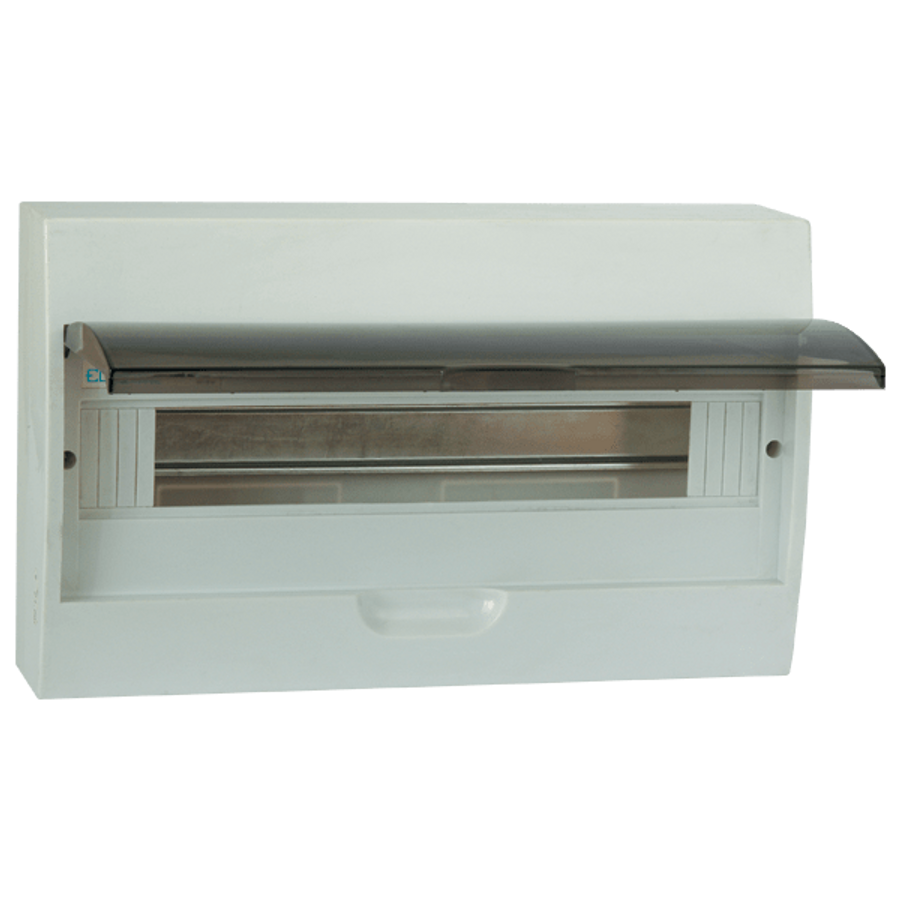 Image of Műanyag falon kívüli elosztódoboz 4 modul IP40