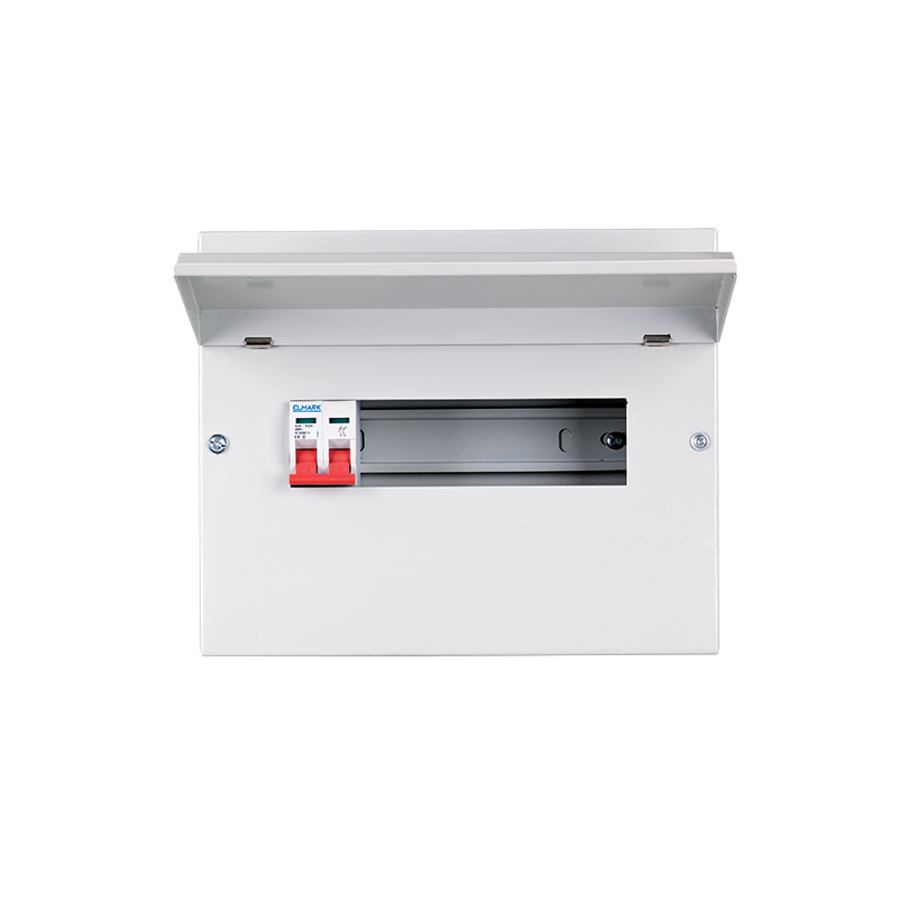 Image of Fém elosztószekrény 16 modul+ISS 2P/100A