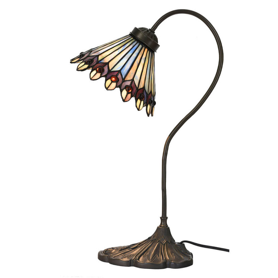Image of Filamentled Peacock Tiffany asztali lámpa