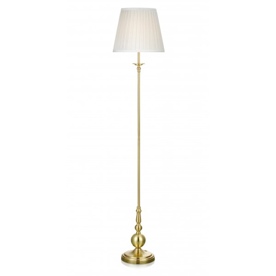 Image of MARKSLÖJD IMPERIA Floor 1L sárgaréz/fehér