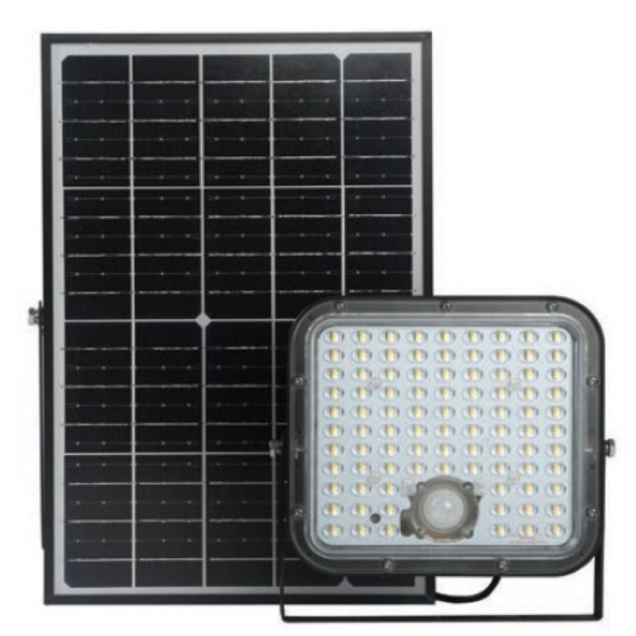 Image of Napelemes reflektor 30W IP65 mozgásérzékelős