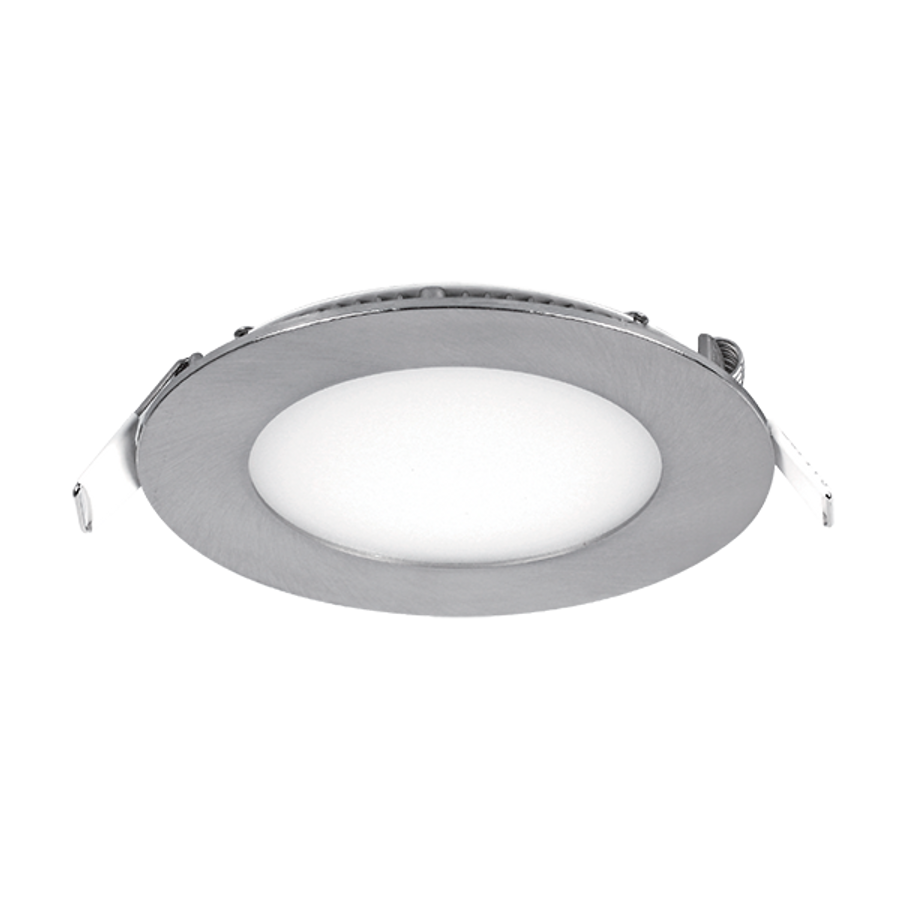 Image of Kör alakú LED panel 8W 3000K Szatin nikkel