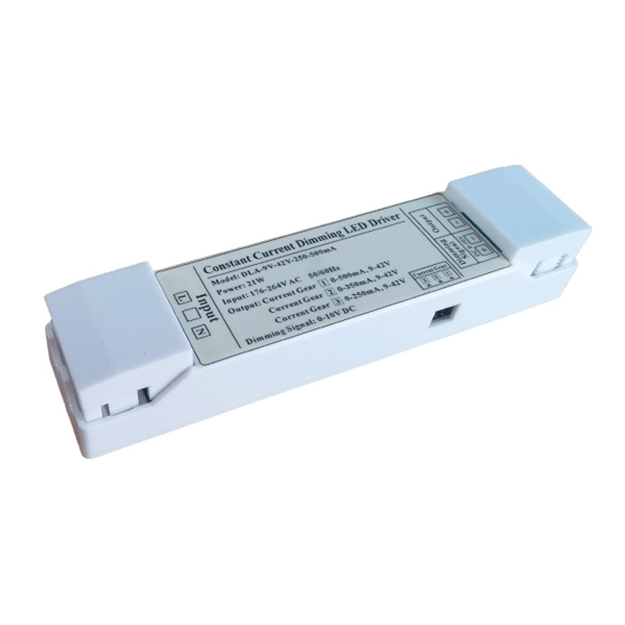 Elmark tápegység dimmelhető 0-10V 21W 250-500mA
