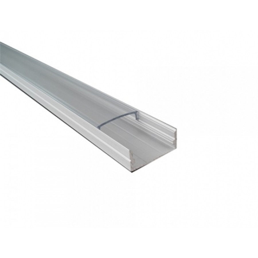 Image of LEDmaster Felületre szerelhető aluprofil, víztiszta fedéllel